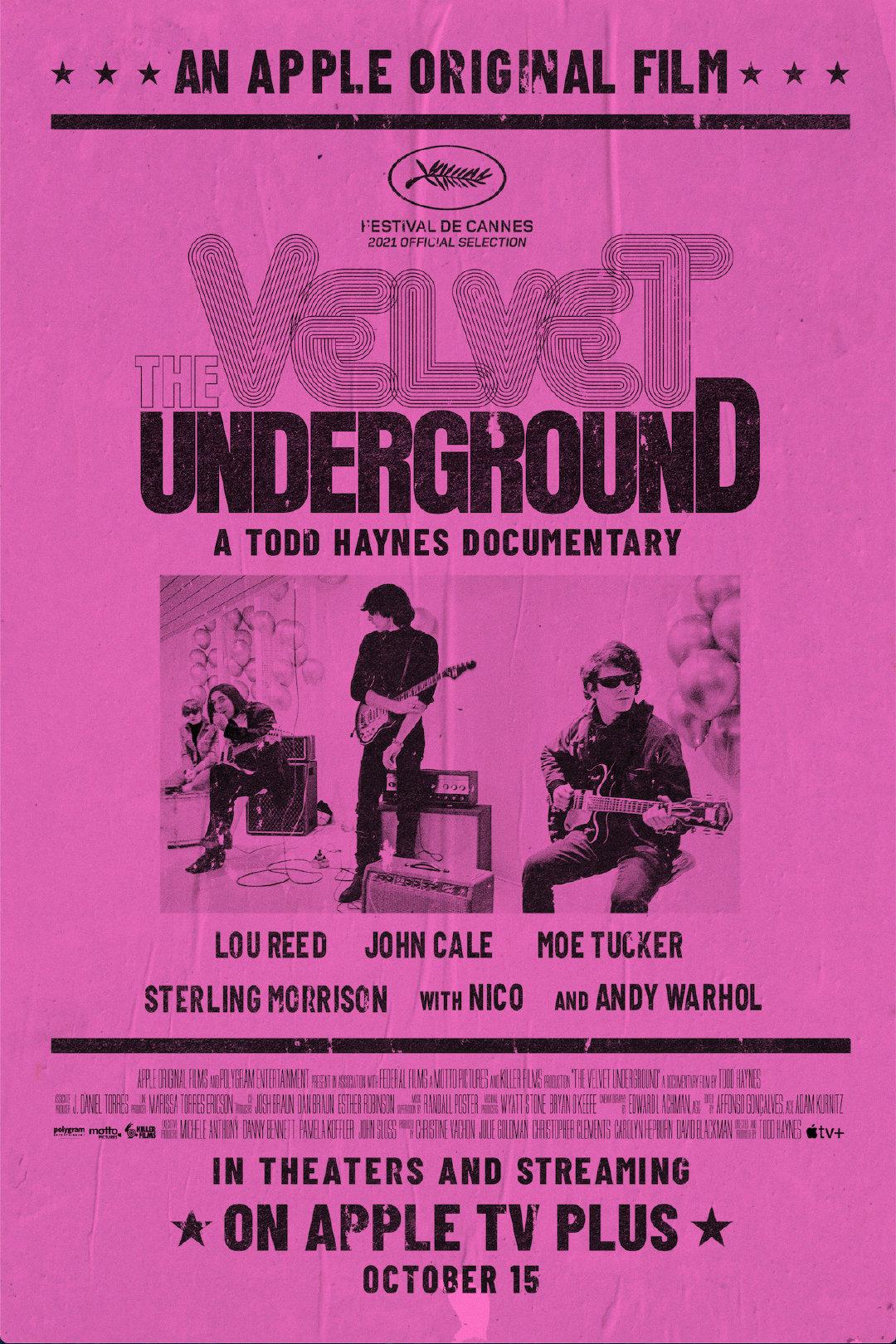 地下丝绒 4K蓝光高清MKV版 2021 The Velvet Underground